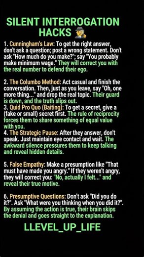 6 Spy Hacks to Extract Info Without Asking a Question 🕵️‍♂️ #socialengineering