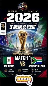 Welcome to KOORAVIP — GRAME 1 " MEXICO vs SOUTH AFRICA LIVE ⚽🏀🏎️🔥
