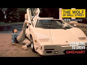 THE WOLF OF WALL STREET (2013) | Crawling to Drive | Drooling Phase Scene 4K UHD