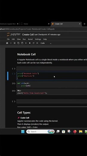 How to Undo and Redo text changes in Jupyter Notebook