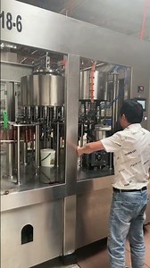 Rotary pure water juice bottle filling machine