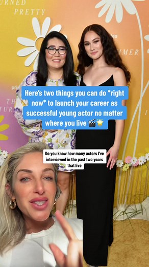 This is GOLD🌟 Why is no one else telling you this information that’s worth its weight in gold?!😆🎬 Listen, we’ve been in the entertainment industry for some time, and we are here to inspire and equip young people just like you to pursue their dreams in the entertainment industry! Whether you want to become the next big TV star, star in commercials, or get roles in movies, starting a career in acting is totally doable! It likely won’t happen overnight, and will take a lot of hard work, time, an