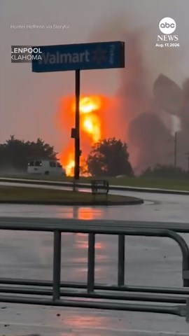 Natural gas tanks explode in Oklahoma