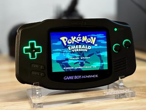 Custom Gameboy Advance - Retro Glow IPS Backlit Screen, RGB Lights & USB-C Battery Kit - Etsy