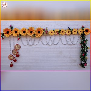 3.8K views · 41 reactions | Fancy Look !! DIY Door Hanging Toran Design || Handmade Toran Making at Home youtube.com/Kishancreation | Kishan creation | Facebook