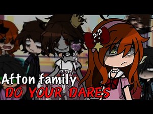 Afton Family Dares || Gacha Club