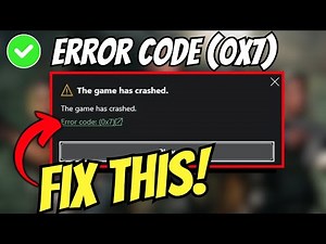 Fix Black Ops 6 Error Code (0x7) - The Game has crashed on PC