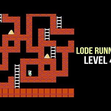 Lode Runner 2. Level 42. Nintendo (NES) Games