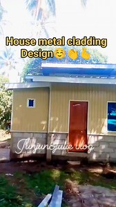 Simpleng bahay na naka metal cladding., #metalcladdingdesign #simpledesign #fblifestyle | House Simple Design