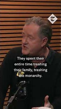 Piers Morgan 'Harry and Megan behave like a rival Royal family.' | The Daily T