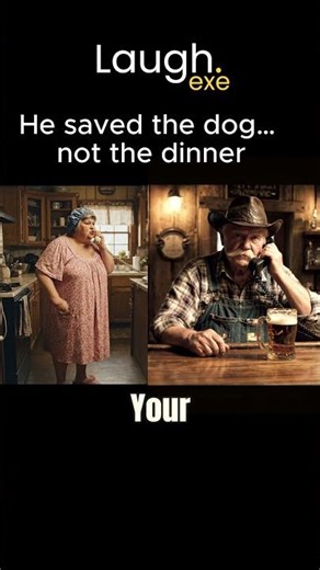 Mr Smith Saves His Dog, Not His Dinner #funny #cowboys