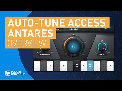 Auto-Tune Access by Antares | Vocal Pitch Correction Tutorial