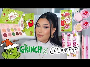 🎄GRINCH x COLOURPOP Holiday Collection… Worth the Hype?!