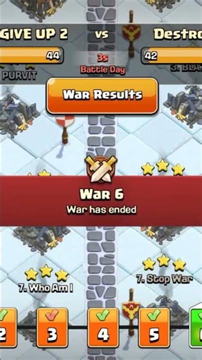 amazing comeback from bottom to top in cwl last ‪@ClashOfClans‬ #cwl #cwlfinals #coc