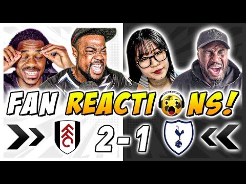 Spurs Fans MELTDOWN 🤬 Reactions to Fulham 2-1 Tottenham | Premier League Fan Reactions