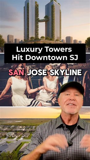 Downtown San Jose just dropped a skyline bombshell 🚨 New renderings for twin residential towers at 35 South Second Street show 768 luxury units designed by B-I-G—complete with skybridges, vertical gardens, and street-level retail. It’s one of the boldest proposals since pre-pandemic, promising to boost downtown density by 10% while flipping a long-vacant lot into a high-rise landmark. Some see it as the energy downtown needs—others call it more luxury that misses the mark. Is this downtown’s co