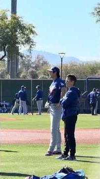 Dodgers Spring Training 2026 ⚾ Fielding Reps & Glove Work