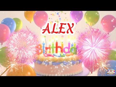 ALEX HAPPY BIRTHDAY SONG - NAME BIRTHDAY TUNES