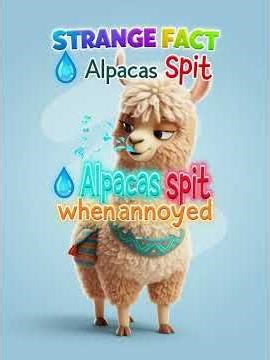 Alpaca Facts That Will Make You Say WHAT?! #educationalvideos #healthykids