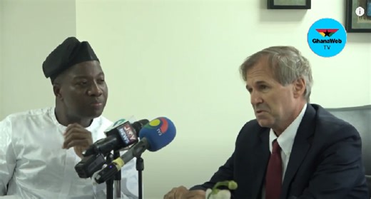 IFC country manager pays courtesy call on Majority Leader of Parliament