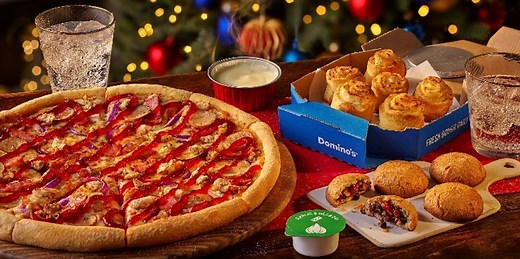 Domino's Christmas menu is a 'big, warm, cosy hug' featuring brand-new 'star'