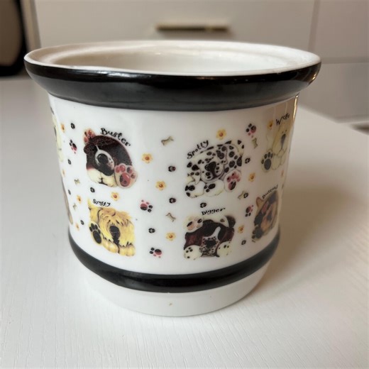 Dog Ceramic Jar by Roy Kirkham, Westie Dalmatian St. Bernard Boxer Wheaten Lakeland Hound - Etsy