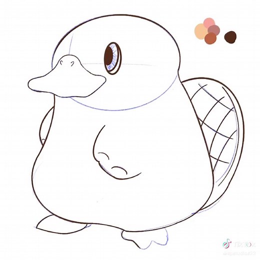 Let’s draw a platypus. These drawings are made from the tutorial book “Cute Chibi Animals Learn to Draw” by Phoebe IM. I am using this book to start developing my own style. I wanted to share the time lapse of my drawings as a visual portfolio to show how my style progresses over time. All stickers, prints and custom orders can be found at www.spstudios.portfolio.com #digitalart #chibiart #timelapse #stickers #procreateapp #smallbusiness #platypus