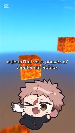 vous pourrais ajouter sur roblox (Okayjjk_ytp)