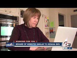 Indiana BMV warns not to use non-government websites to renew your driver's license