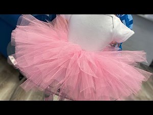 How to make a tutu for beginners| No sewing machine needed !