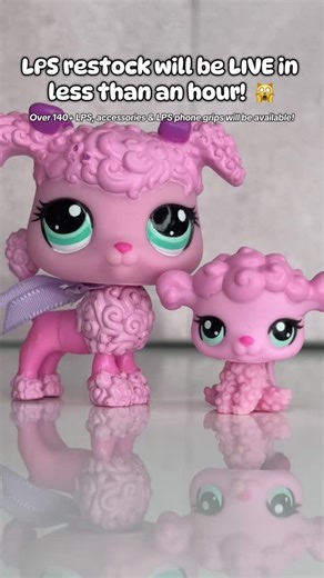 AUTHENTIC LPS ✨ on Instagram: "LPS Restock will be live in LESS THAN 10 MINUTES!!  Remember more than 140+ LPS , accessories, & phone grips are coming THIS restock! Shop at: lpscollectorshop.com  (also linked in bio) I hope everyone is able to get their ISO’s!! 凉 #lps #littlestpetshop #lpscommunity #lpsforsale #lpscollector #explorepage #lpscollection #like #lpspopular"