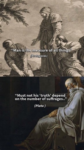 Plato vs Protagoras Ancient (5th–4th c. BC) #plato #ancientwisdom
