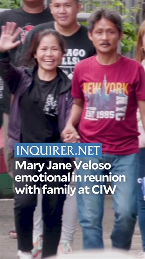 Mary Jane Veloso Reunited with Family in Emotional Moment