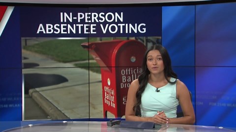 In-person absentee voting begins Tues.