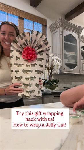 LeMel | Dainty Jewelry Made To Layer | How to wrap a Jelly Cat! Gift wrapping hack for all your stuffed animals #wrappingpresents #jellycat #giftwrapping... | Instagram