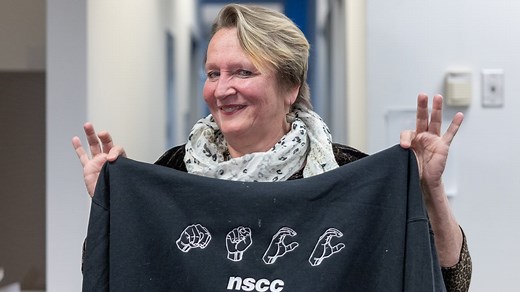 Maritime Sign Language is endangered. This woman is teaching it to others
