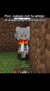 17K views · 378 reactions | Juegas con tu amigo experto en comandos  #minecraft #minecraftpe #minecraftmemes #reel | Video 333 | Facebook