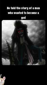 He told the story of a man who wanted to become a god🤯💀 #anime