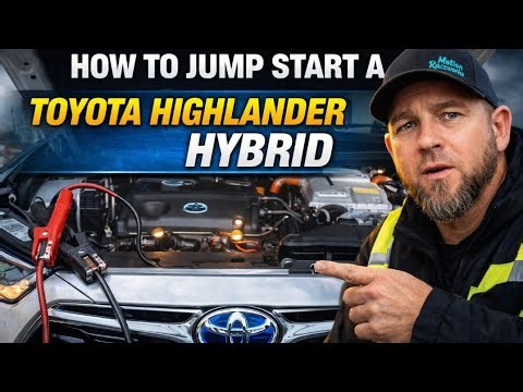 How to Jump Start a Toyota Highlander Hybrid (The CORRECT Way)