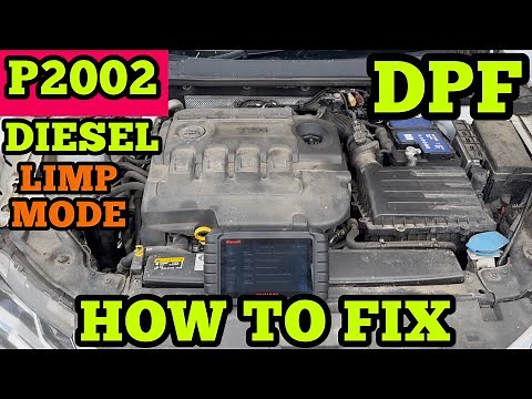 Audi Seat Skoda VW P2002 Diesel Particulate Trap Bank 1 Efficiency Below Threshold - How To Fix