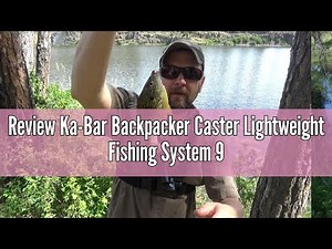 Review Ka-Bar Backpacker Caster Lightweight Fishing System 9921 , Black, Original version,10"L x 4"W