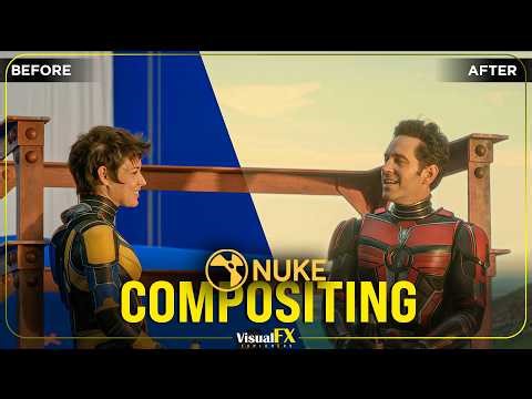Marvel Ant-Man VFX Breakdown in Nuke | Blue Screen to Final Shot