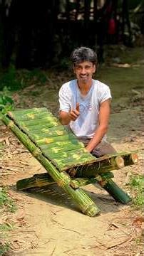 Handmade Bamboo Chair Making | Step by Step Full Process. 😱 #amazing