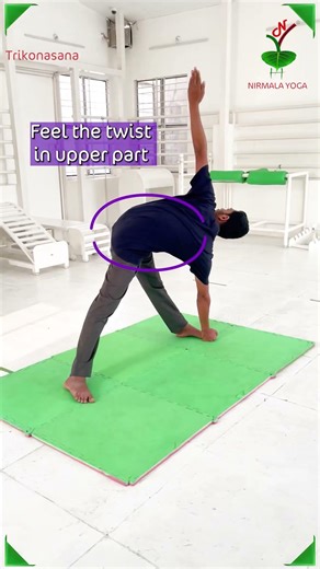 Correct Way to Do TRIKONASANA (TRIANGLE POSE)
