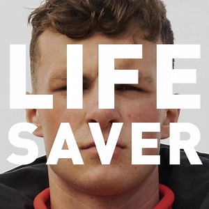Every summer, RNLI lifeguards work hard to keep you safe. Lifeguards like George at Rhyl. Find out more about the lifesavers behind #SavingLivesAtSea at http://rnli.info/ljDwzX. | RNLI