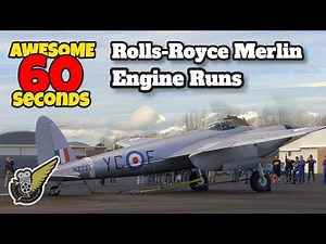 Merlin Music - v12 Engine Run in 60 Seconds