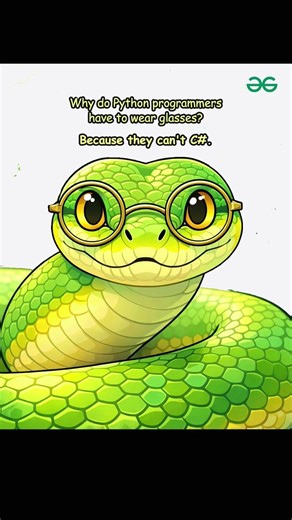 When programmers lose focus… 😂🐍Python devs be like: “I can’t C#" 👓#programming #python #coding