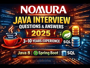 Java Interview Questions – Multithreading in Java | 3–10 Years Experience | Java 8 & Spring Boot