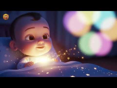 Sleepy Night Dream Land 🌙✨ | Bedtime Lullaby Song for Kids | Toddler Sleep Rhyme