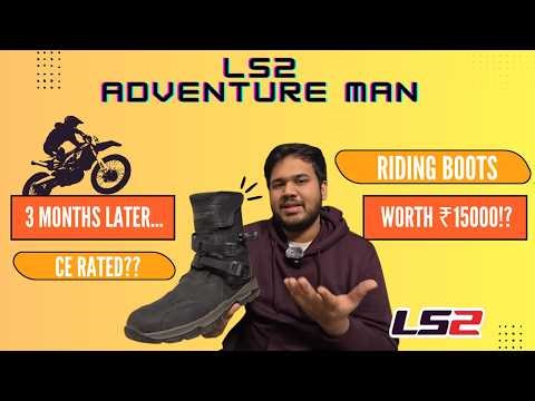LS2 Adventure Riding Boots Review After 3 Months - Worth ₹15,000?